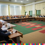 Członkowie Podlaskiego Forum Terytorialnego podczas posiedzenia