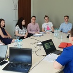 Studenci Uniwersytetu w Białymstoku rozmawiają o konkursie