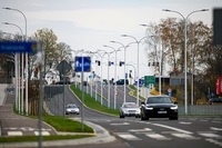 Przebudowany odcinek drogi krajowej w Suwałkach