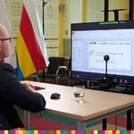 Artur Kosicki, Marszałek Województwa Podlaskiego podczas spotkania online